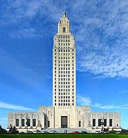 Louisiana State Capital Building.